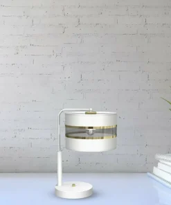 Lampa stołowa z m abażurem, do salonu MLP7354 z serii ULTIMO | Kaja Oświetl*Sklep Kaja New