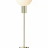 Lampa stołowa z białym kloszem złota oprawa 107765 | Kaja Oświetlenie*Sklep Kaja Discount
