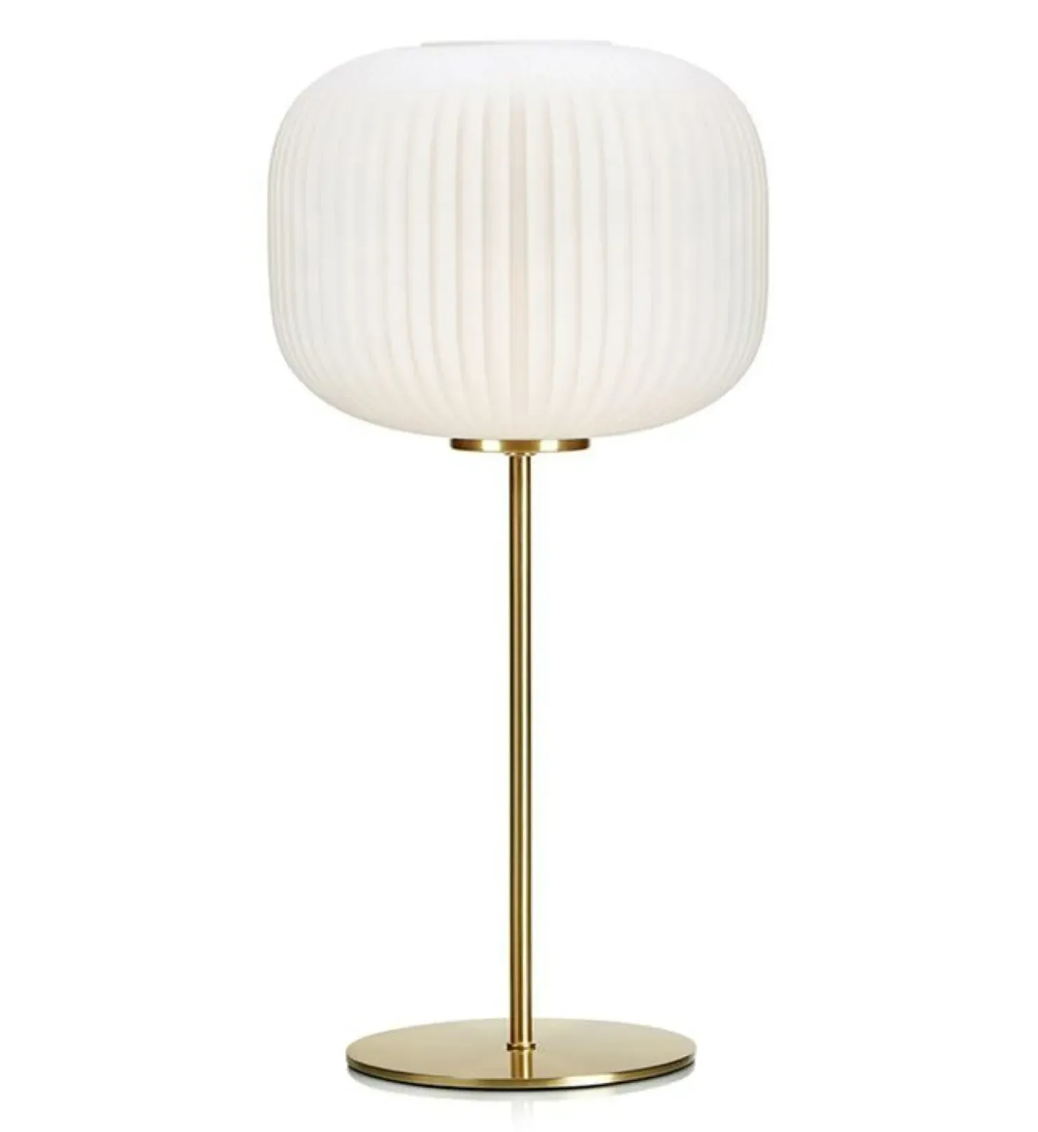 Lampa stołowa z białym ozdobnym kloszem 107819 | Kaja Oświetlenie*Sklep Kaja Best Sale