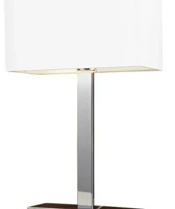 Lampa stołowa z geometrycznym abażurem AZ1527 MARTENS WHITE | Kaja*Sklep Kaja Best Sale