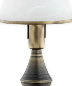 Lampa stołowa z patynową podstawą O3168 L1 PAT z serii HERMES | Kaja*Sklep Kaja Clearance