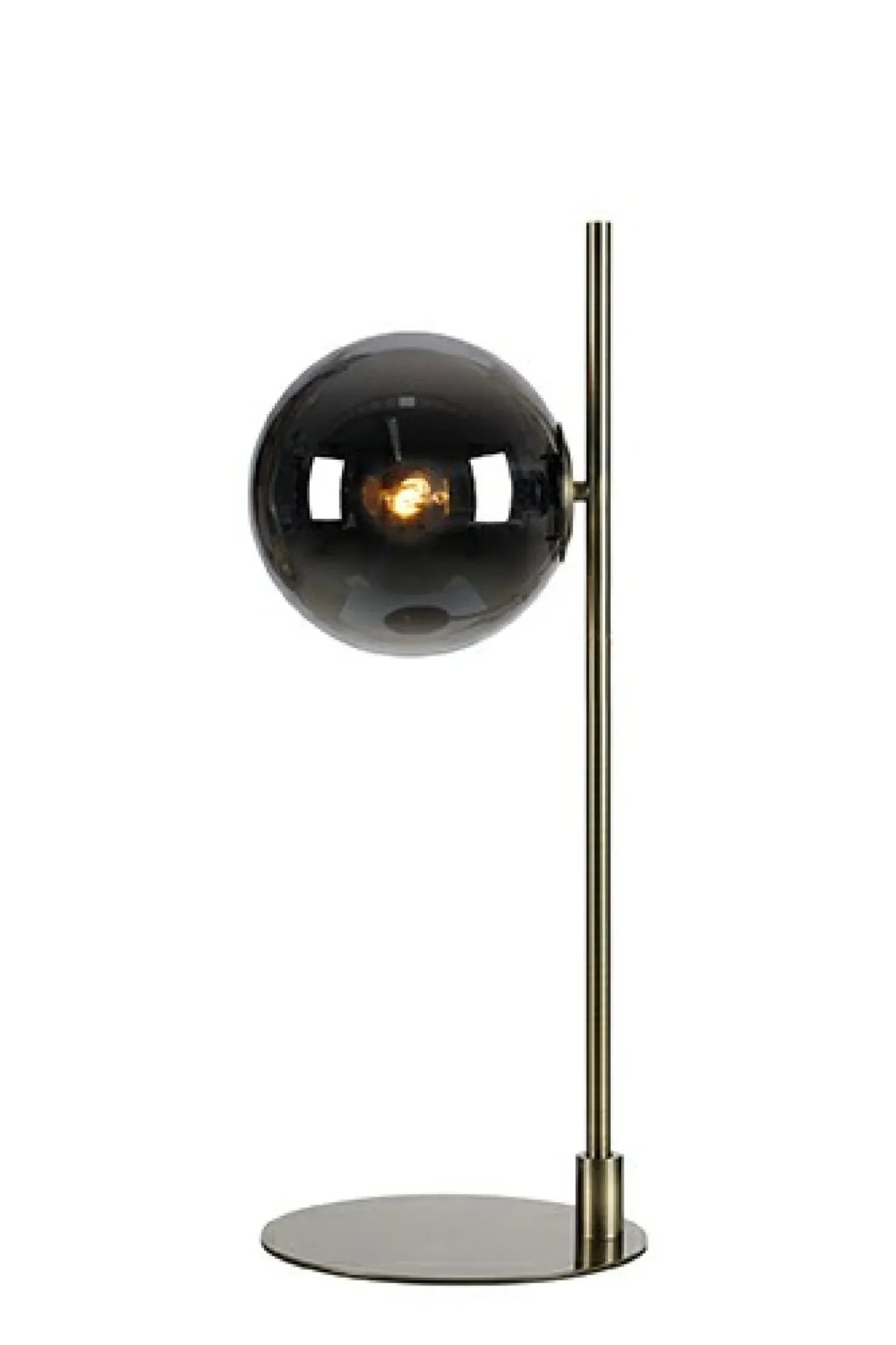 Lampa stołowa z przydymionym kloszem 108272 | Kaja Oświetlenie*Sklep Kaja Discount