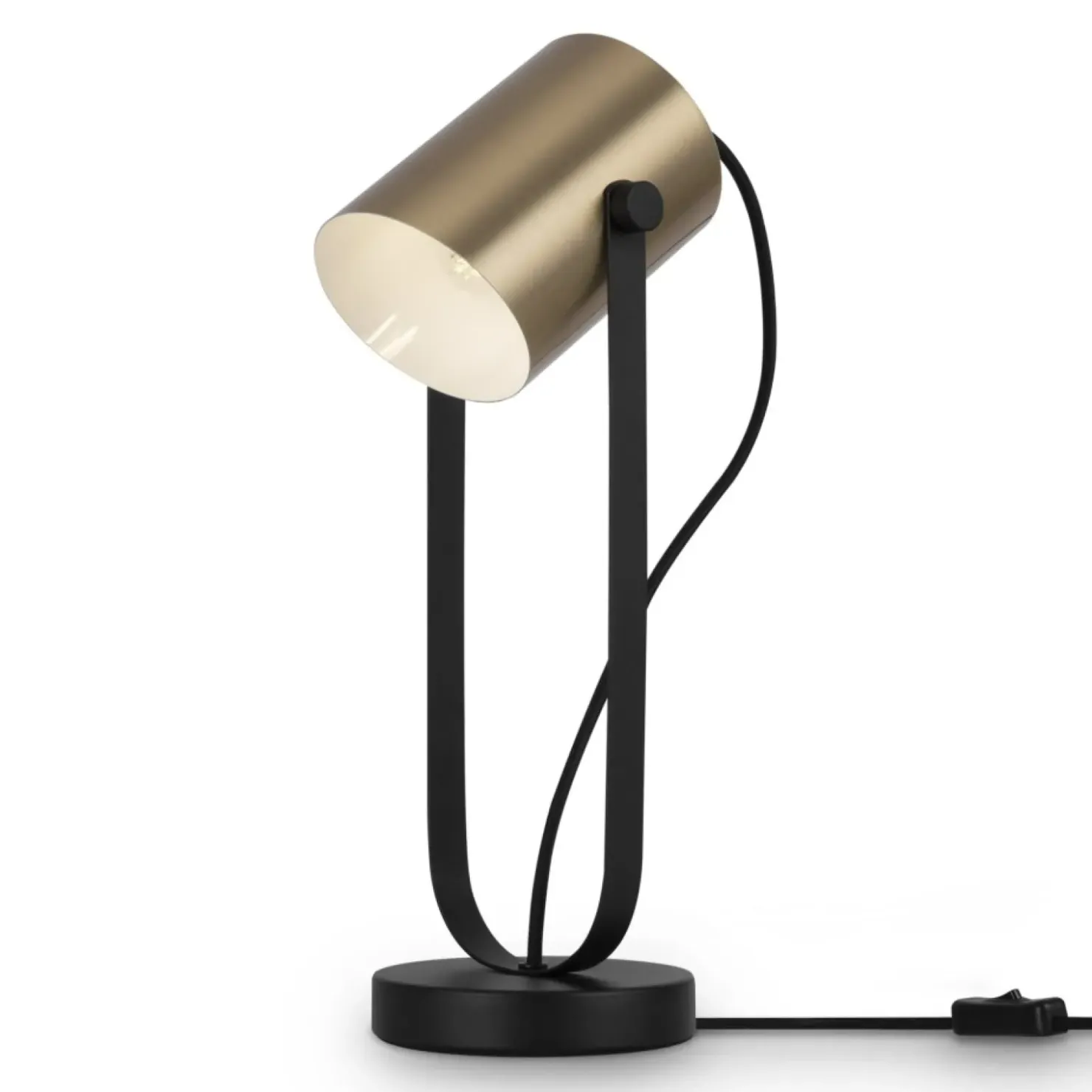 Lampa stołowa z regulowaną głowicą MOD079TL-01BBS z serii ELO*Sklep Kaja Cheap