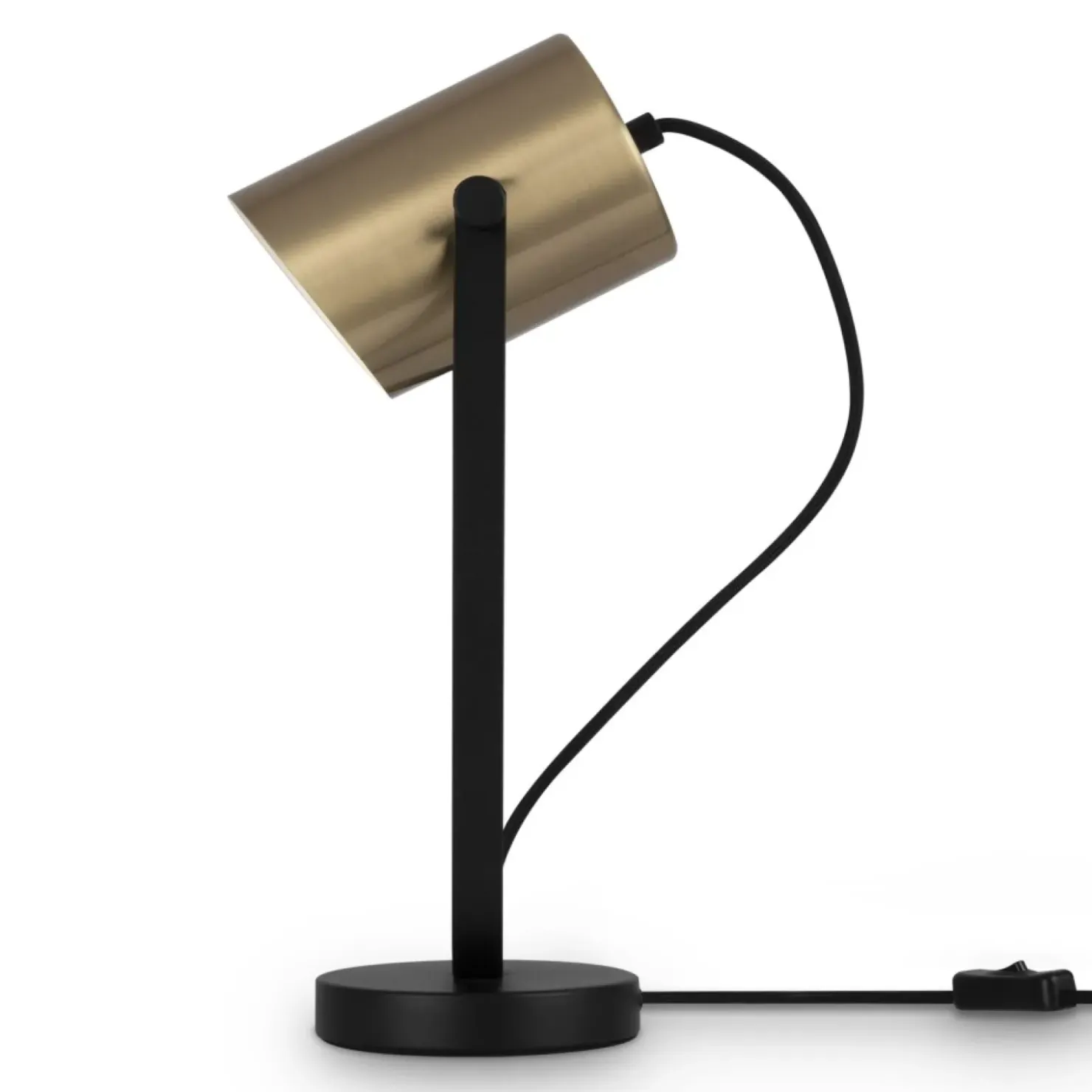 Lampa stołowa z regulowaną głowicą MOD079TL-01BBS z serii ELO*Sklep Kaja Cheap