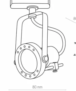 Lampa studyjna do szyny jednofazowej TK 4065 TRACER | Kaja Oświetlenie*Sklep Kaja Discount