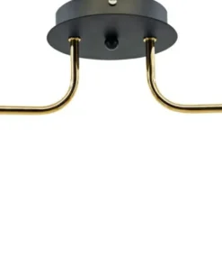 Sale Sklep Kaja Lampa sufitowa - dwa przezroczyste klosze 2207/2 BL TR | Kaja