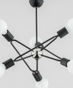 Sale Sklep Kaja Lampa sufitowa bazująca na 6 odkrytych żarówkach AL 27696 z serii BA