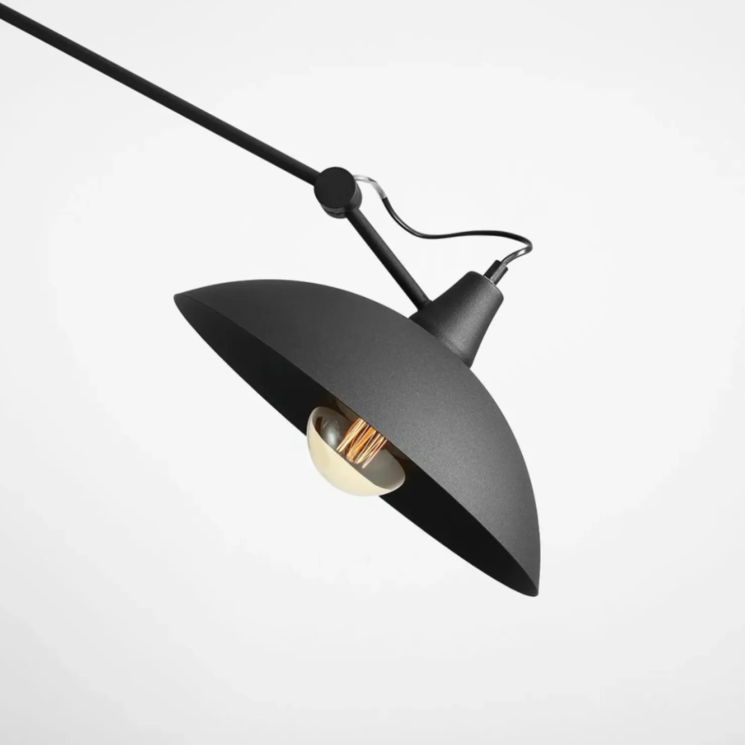 Lampa sufitowa czarna kierunkowa 808PL/G1 1-PŁ MELOS | Kaja*Sklep Kaja Best Sale