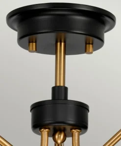 Lampa sufitowa, dekoracyjne szkła DL-ARMAND-SF3-AB z serii ARMAND*Sklep Kaja Clearance