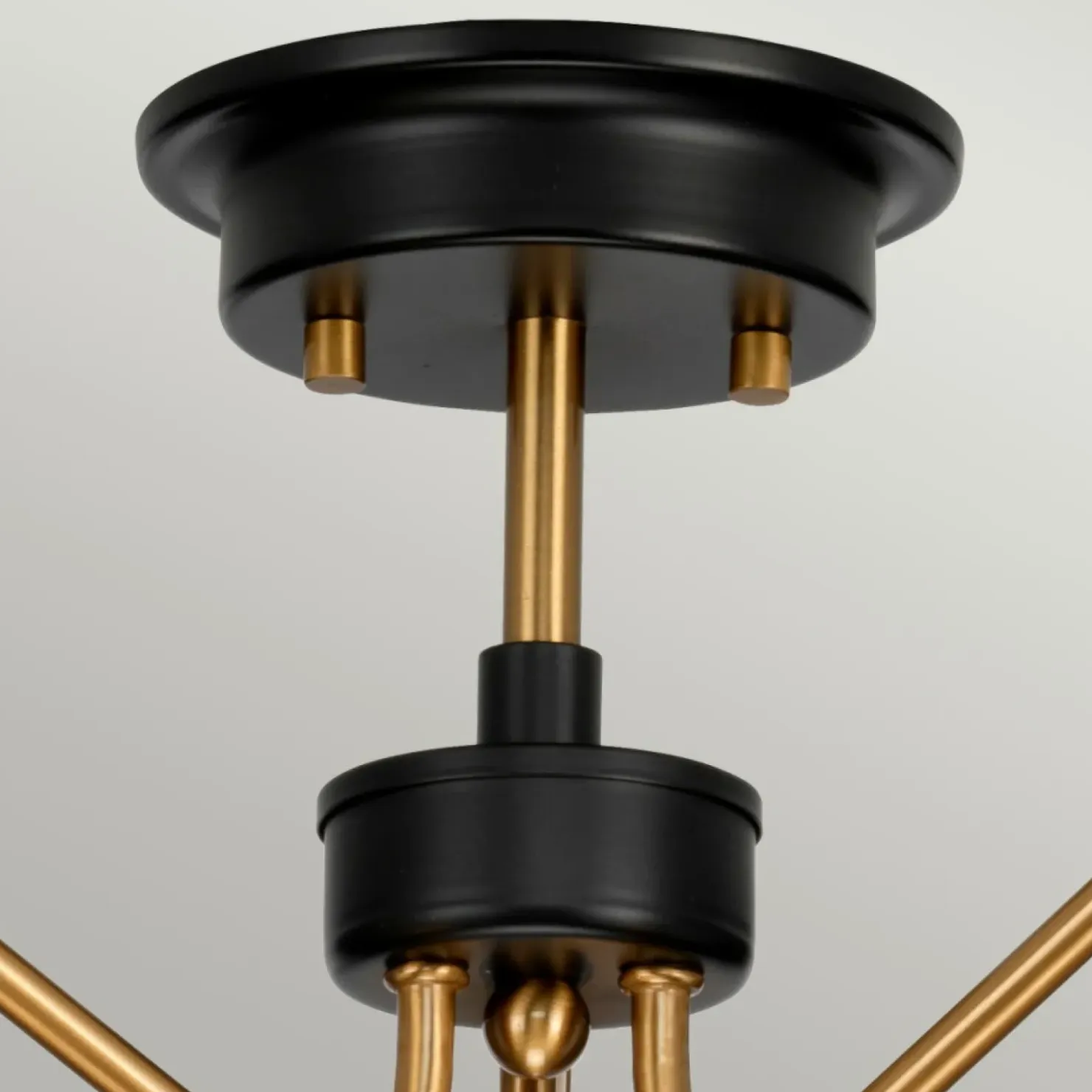 Lampa sufitowa, dekoracyjne szkła DL-ARMAND-SF3-AB z serii ARMAND*Sklep Kaja Clearance
