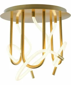 Shop Sklep Kaja Lampa sufitowa do eleganckiej sypialni ZM 2023573-GD BALBO | Kaja
