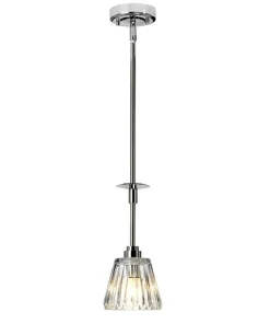 Cheap Sklep Kaja Lampa sufitowa do stylowego wnętrza BATH-AGATHA1P-PC z serii AGATHA polerowanychrom