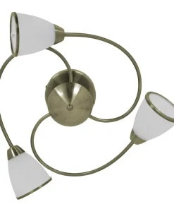 Lampa sufitowa do sypialni K-JSL-6059/3 AB PLATO | Kaja Oświetlenie*Sklep Kaja Clearance