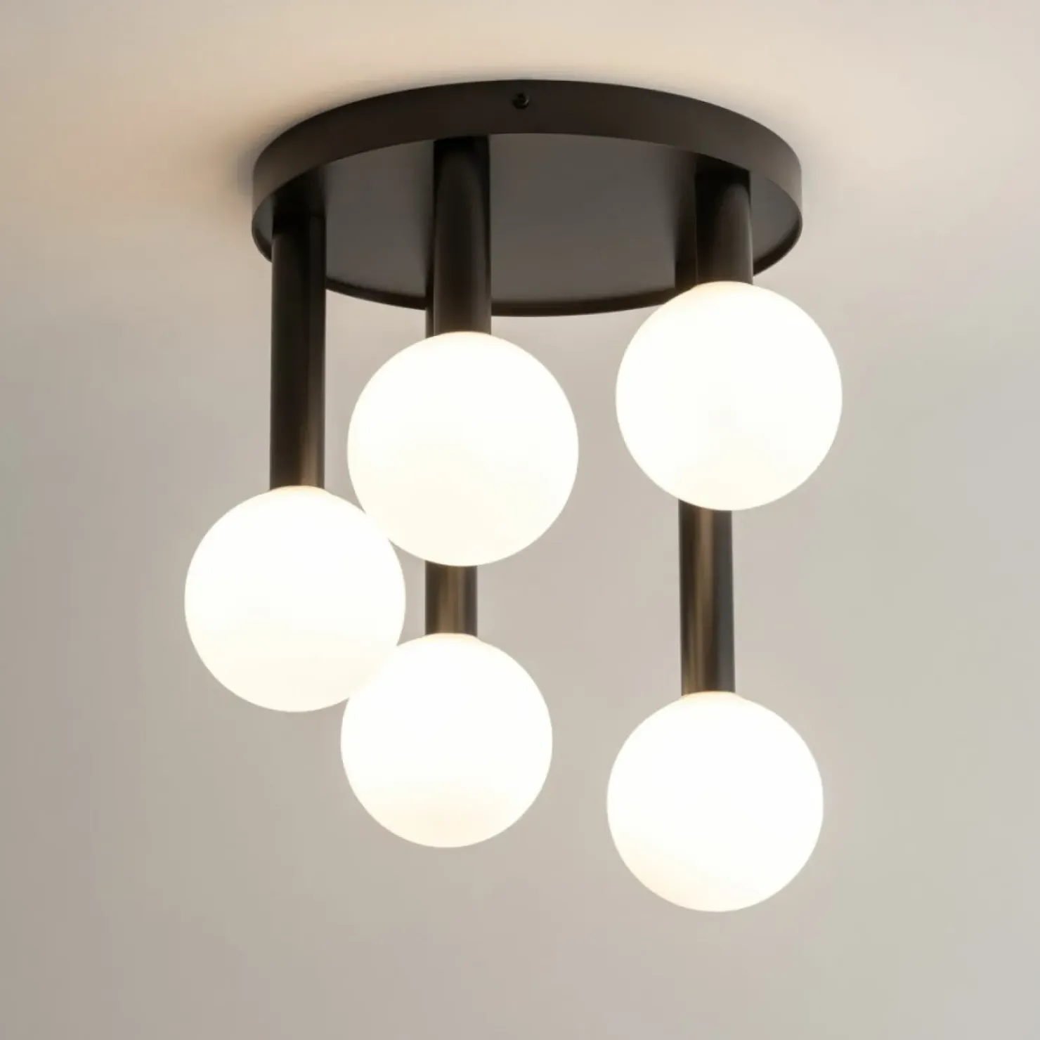 Lampa sufitowa do sypialni, plafon z kloszami SIG 33485 PERLA | Kaja*Sklep Kaja Hot