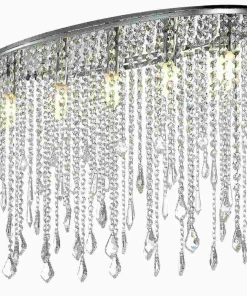 Lampa sufitowa glamour z kryształkami MA04928C-005 KAAS | Kaja*Sklep Kaja Clearance