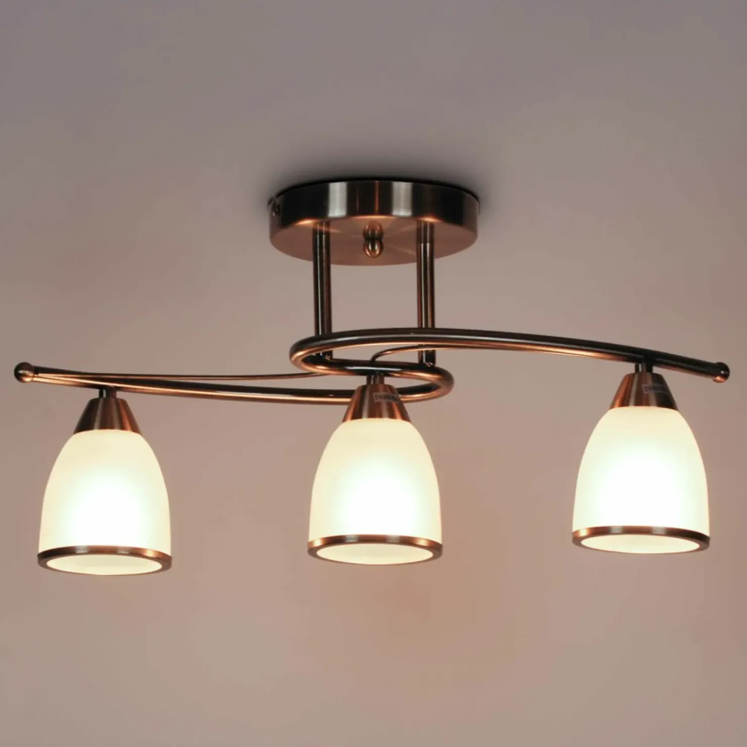 Lampa sufitowa K-JSL-8090/3 AB z serii SAMIRA | Kaja Oświetlenie*Sklep Kaja Discount