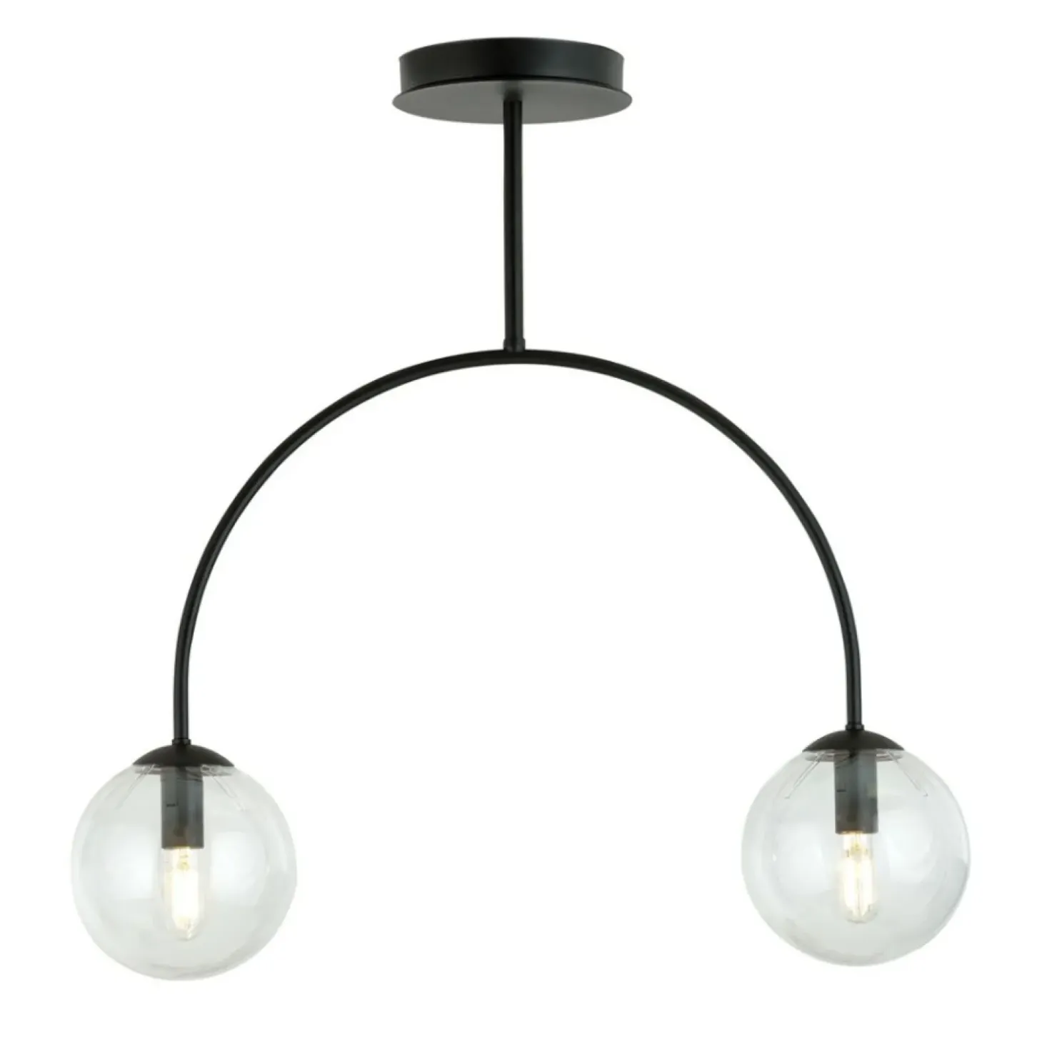 Cheap Sklep Kaja Lampa sufitowa, konstrukcja w kształcie półokręgu 1286/2 z serii ARCHI