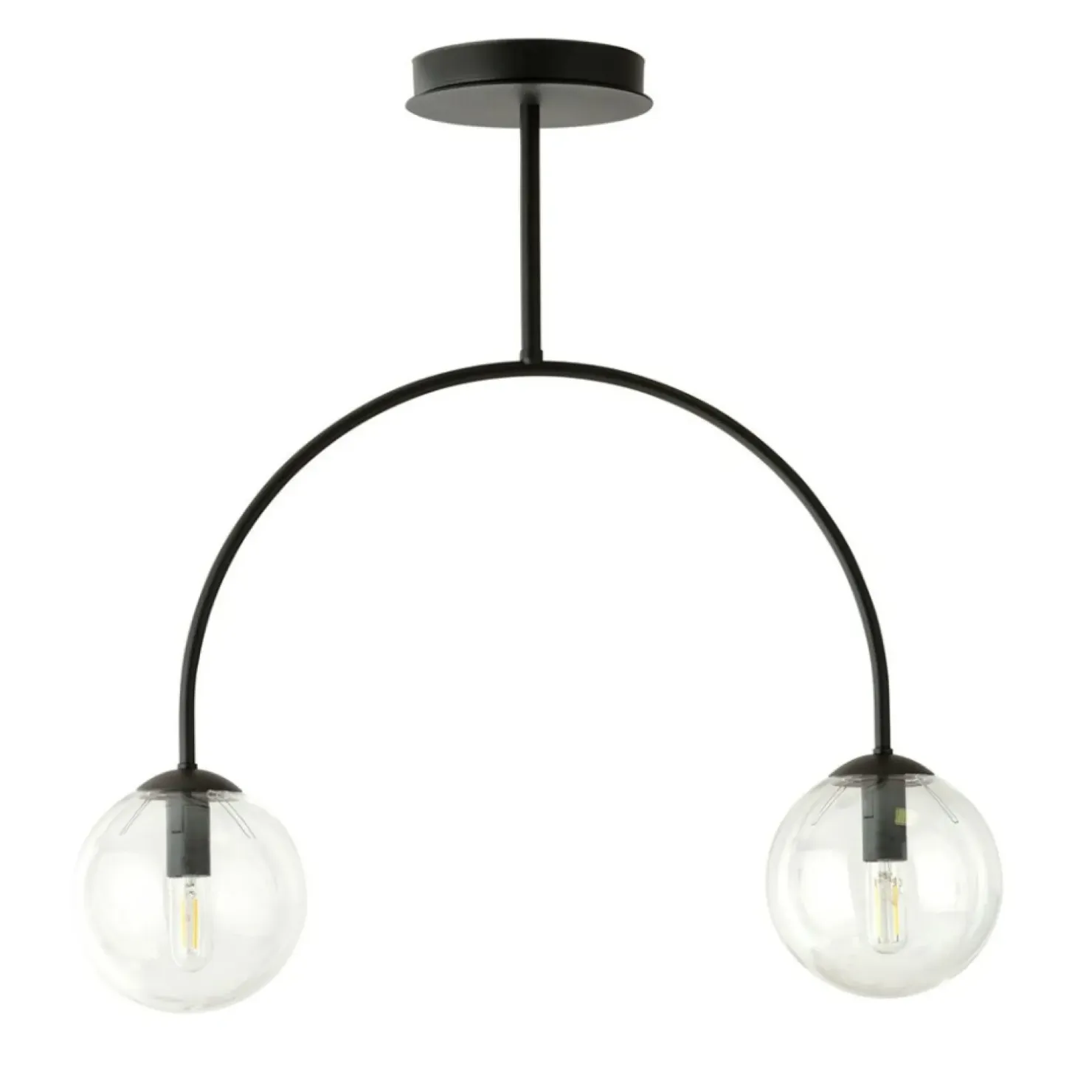 Cheap Sklep Kaja Lampa sufitowa, konstrukcja w kształcie półokręgu 1286/2 z serii ARCHI