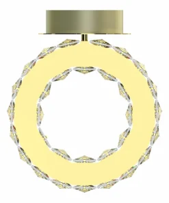 Lampa sufitowa kryształowy reflektor MX3713-1-3GT GIRONA | Kaja*Sklep Kaja Clearance