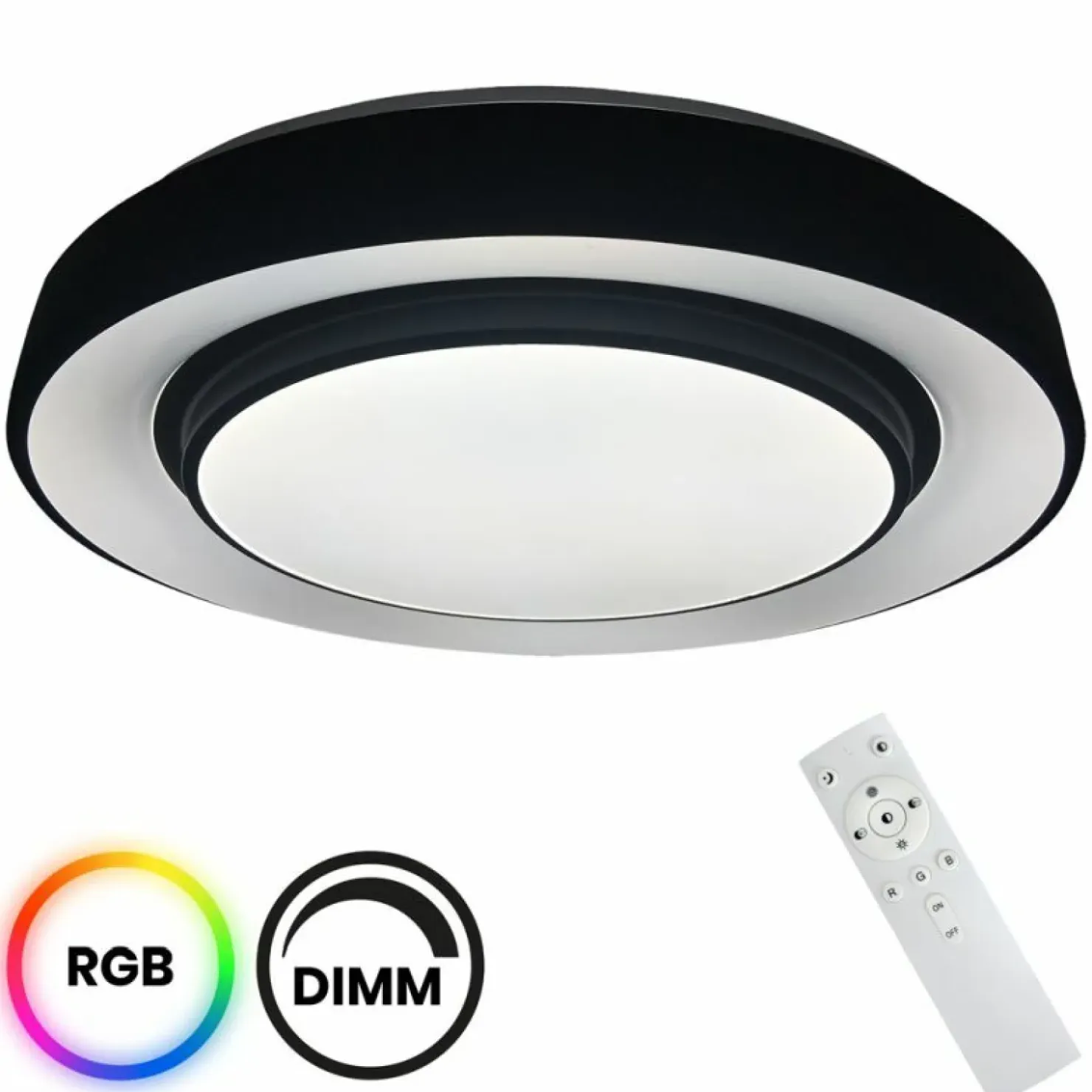 Lampa sufitowa LED sterowana pilotem ML6406 NAOMI SMART RGB | Kaja*Sklep Kaja Store