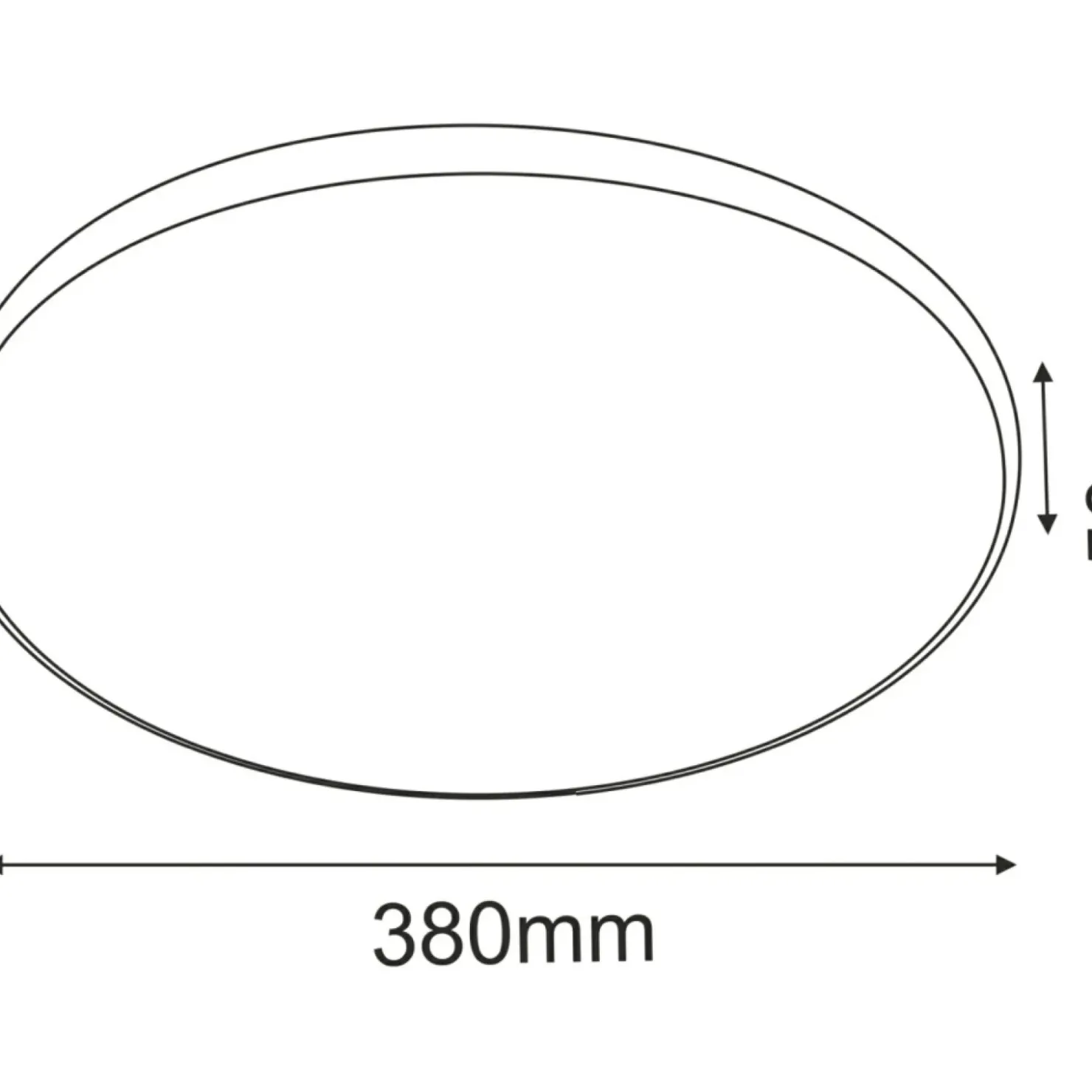 Lampa sufitowa LED, tarcza ⌀38cm 3000K ANT 1064 IKA | Kaja Oświetlenie*Sklep Kaja Discount