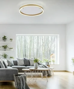Discount Sklep Kaja Lampa sufitowa LED w kolorze u 15391-60 z serii RITUS | Kaja mosiądz