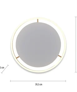 Discount Sklep Kaja Lampa sufitowa LED w kolorze u 15391-60 z serii RITUS | Kaja mosiądz