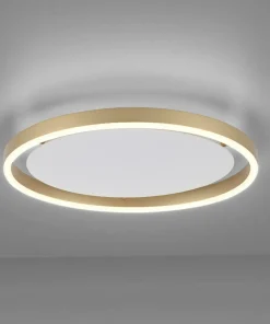 Discount Sklep Kaja Lampa sufitowa LED w kolorze u 15391-60 z serii RITUS | Kaja mosiądz