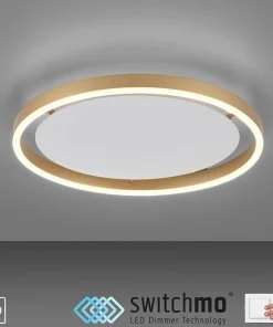 Discount Sklep Kaja Lampa sufitowa LED w kolorze u 15391-60 z serii RITUS | Kaja mosiądz
