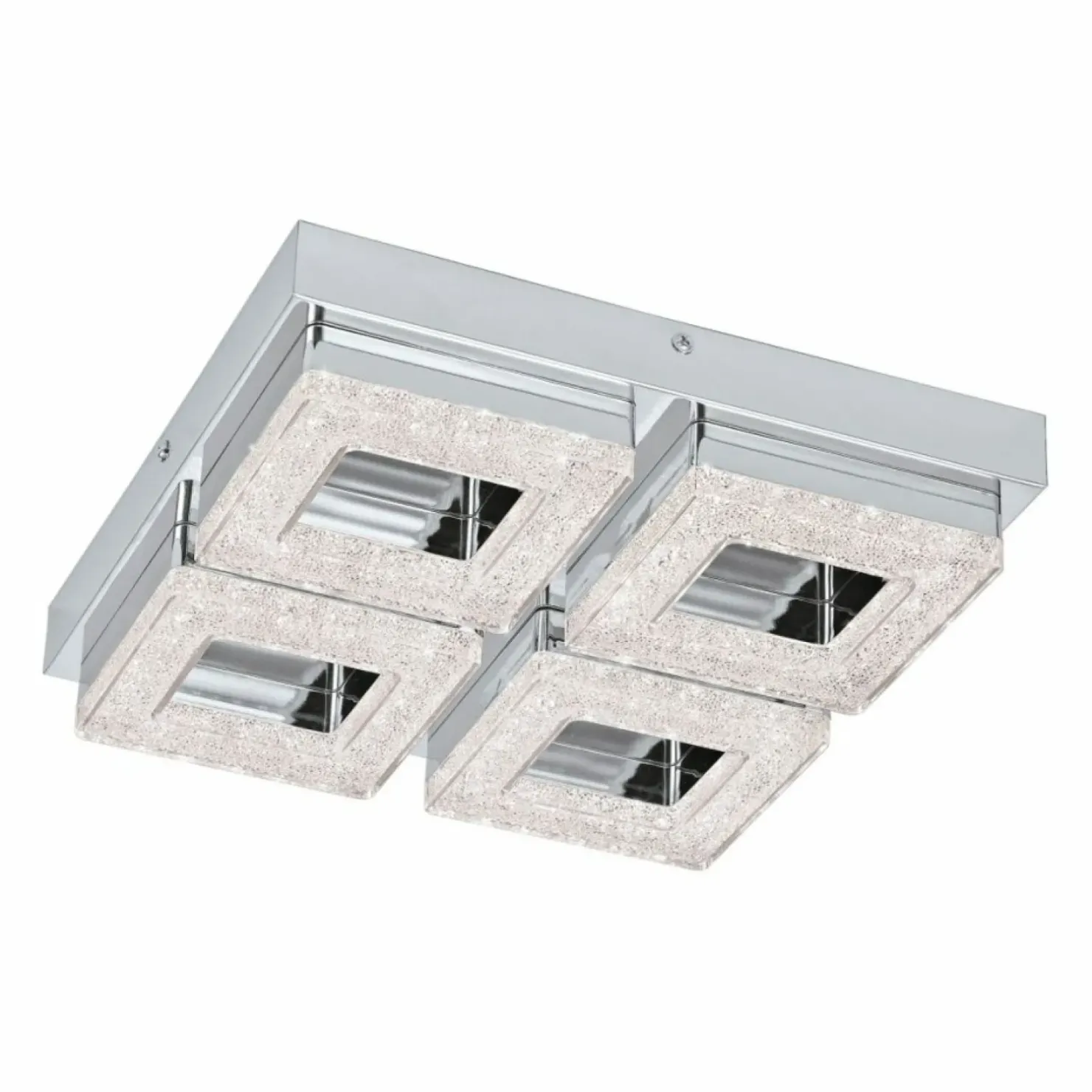 Best Sale Sklep Kaja Lampa sufitowa LED w kolorze chromu 95657 FRADELO | Kaja Oświetlenie