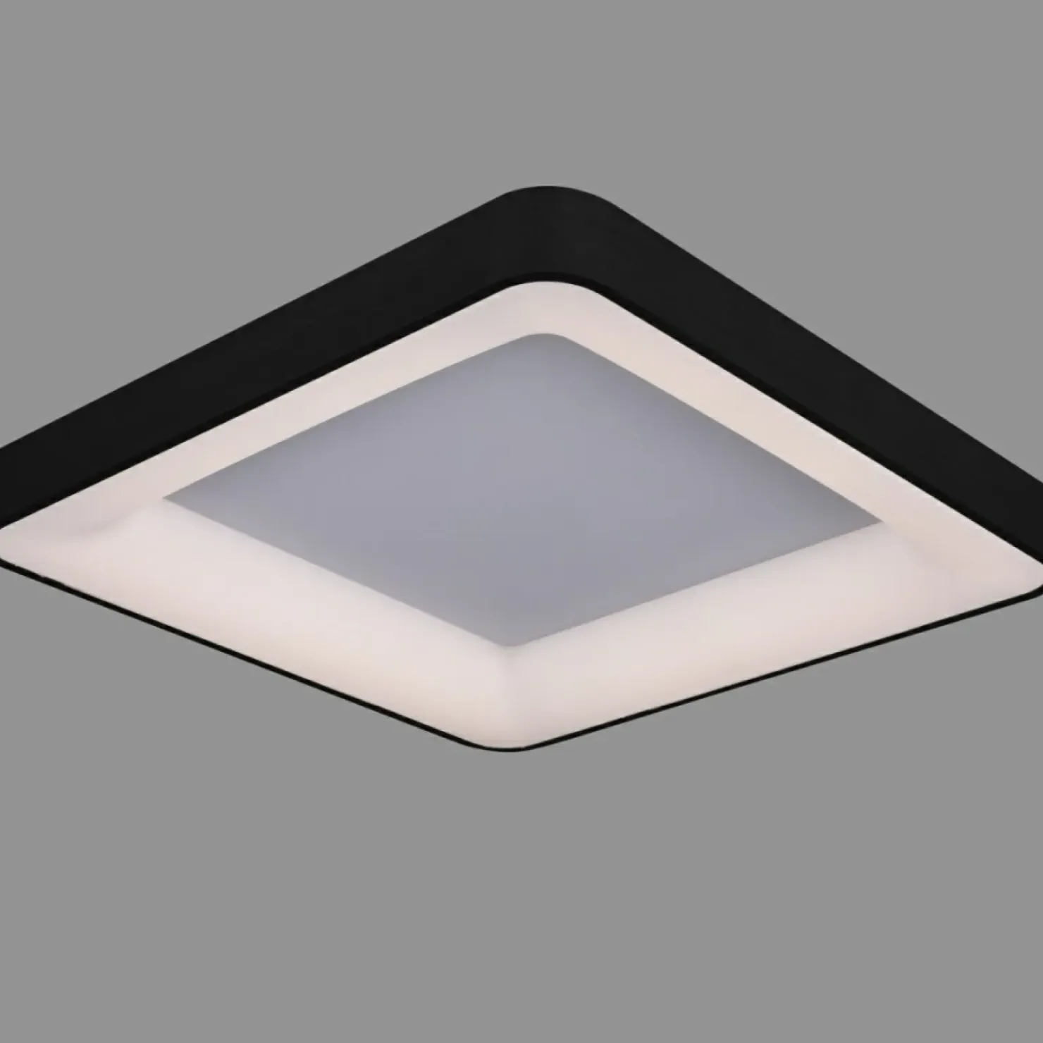 Lampa sufitowa LED 60x60cm 5304-850SQC-BK-3 GIACINTO | Kaja*Sklep Kaja Cheap