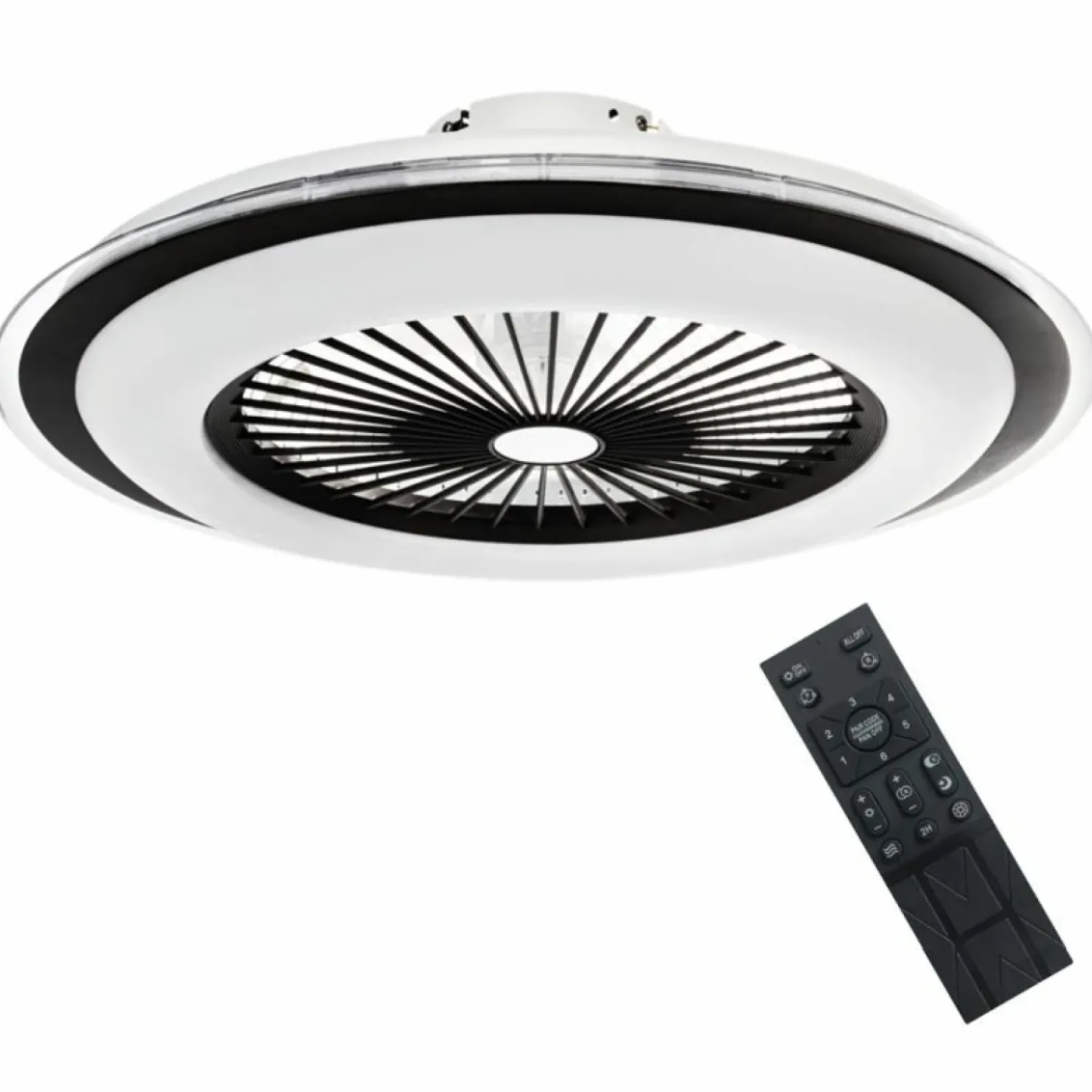Lampa sufitowa LED z wentylatorem ML8339 ZONDA Z WENTYLATOREM | Kaja*Sklep Kaja New