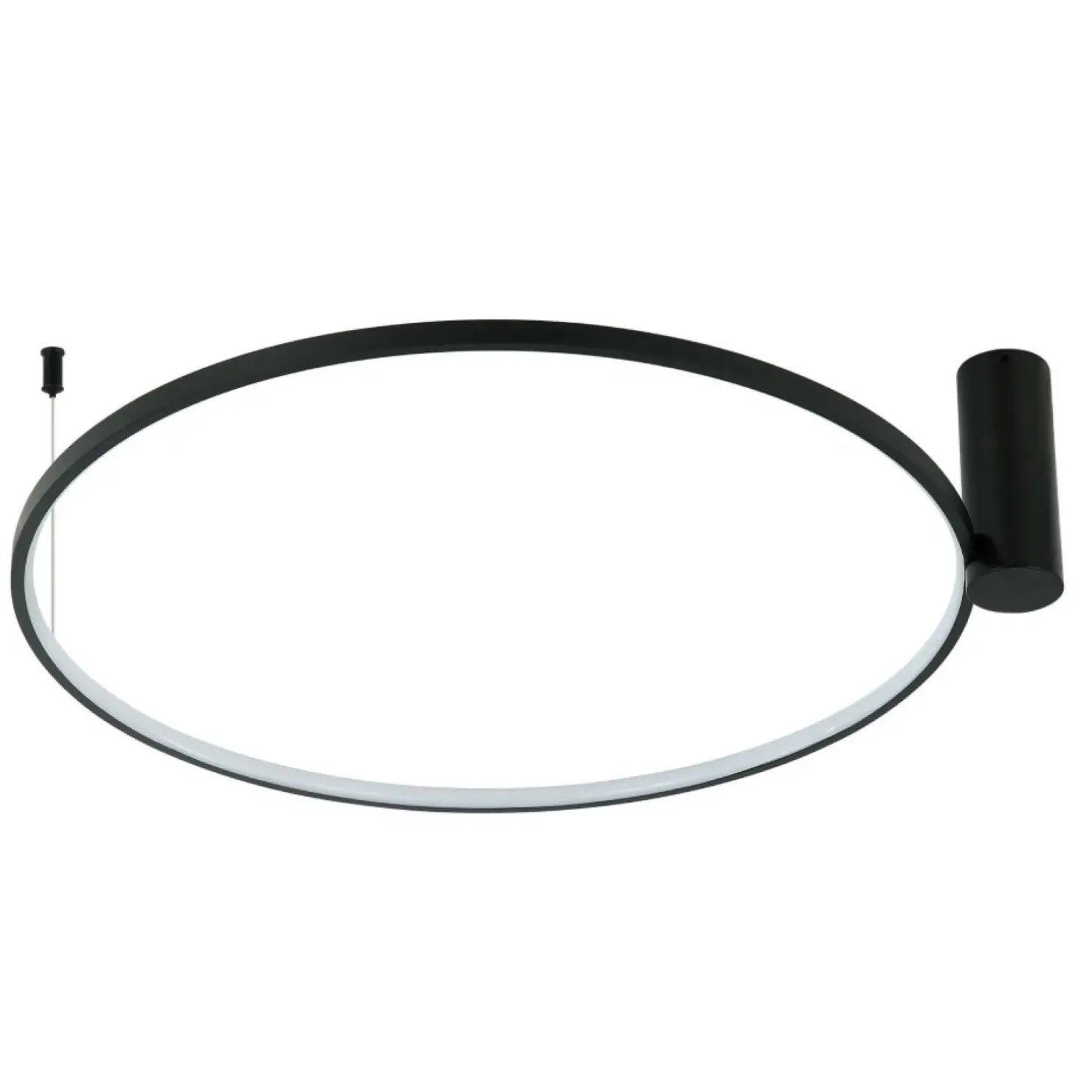 Sale Sklep Kaja Lampa sufitowa, ledowy ring 90cm LP-909/1C L BK RING | Kaja