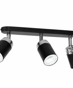 Best Sklep Kaja Lampa sufitowa, listwa z trzema reflektorami LX 5147 z serii RENO