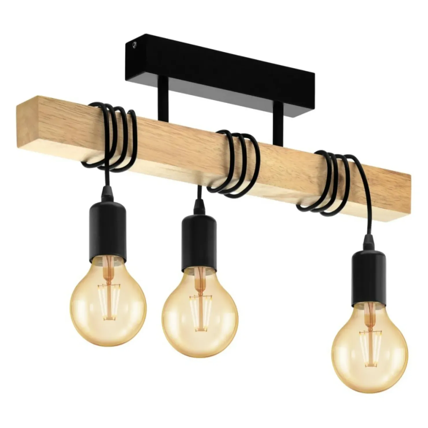 New Sklep Kaja Lampa sufitowa na dekoracyjne żarówki 32915 TOWNSHEND | Kaja
