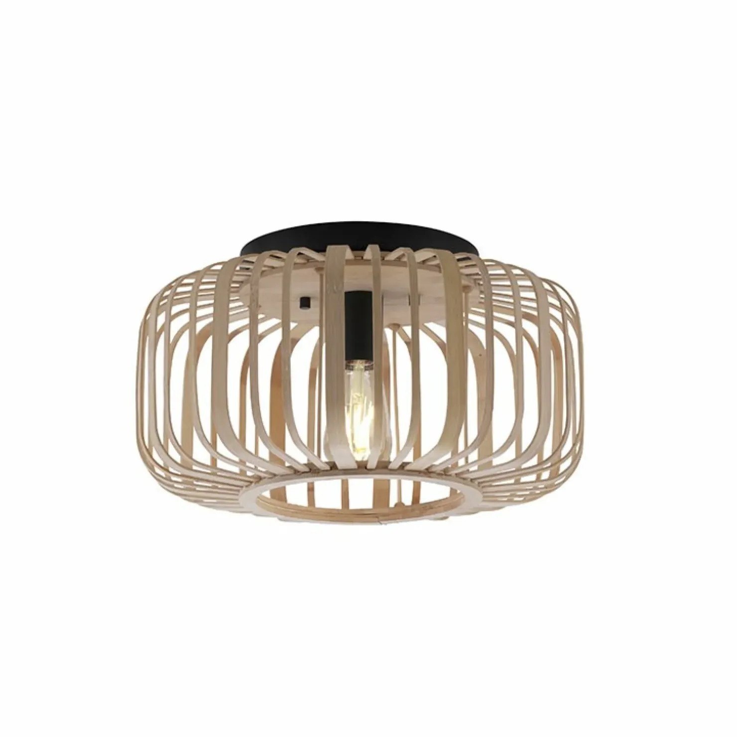 Best Sale Sklep Kaja Lampa sufitowa o drewnianej konstrukcji 11412-79 z serii RACOON | Kaja drewno
