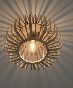 Best Sale Sklep Kaja Lampa sufitowa o drewnianej konstrukcji 11412-79 z serii RACOON | Kaja drewno