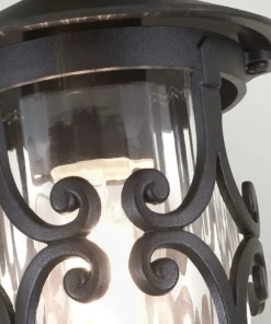 Lampa sufitowa, ogrodowa, na taras BL13A-BLACK z serii HEREFORD*Sklep Kaja Outlet