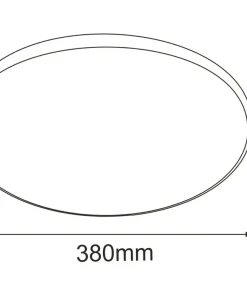Lampa sufitowa, okrągły plafon ⌀38cm 4000K ANT 1065 IKA | Kaja*Sklep Kaja Store