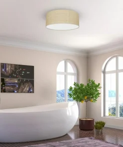 Lampa sufitowa, okrągły plafon do sypialni MLP7487 z serii MARSHALL | Kaja Oświe*Sklep Kaja Hot
