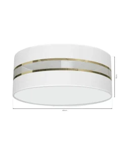 Lampa sufitowa, plafon do pokoju dziennego MLP7350 z serii ULTIMO | Kaja Oświetl*Sklep Kaja Discount