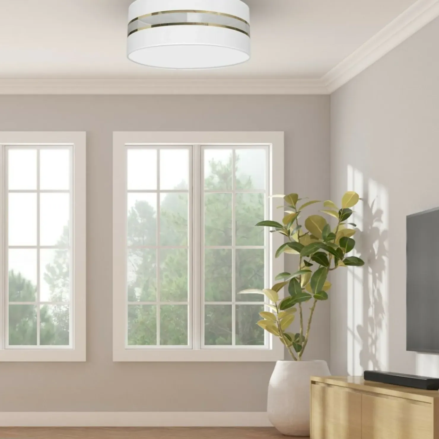 Lampa sufitowa, plafon do pokoju dziennego MLP7350 z serii ULTIMO | Kaja Oświetl*Sklep Kaja Discount