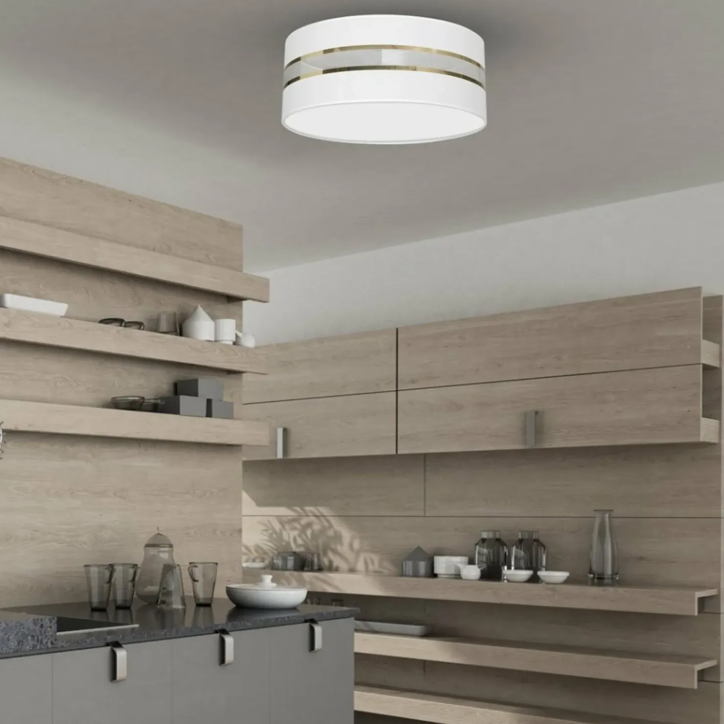 Lampa sufitowa, plafon do pokoju dziennego MLP7350 z serii ULTIMO | Kaja Oświetl*Sklep Kaja Discount