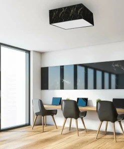Lampa sufitowa, plafon w kształcie kwadratu MLP7293 z serii SENSO | Kaja Oświetl*Sklep Kaja Cheap