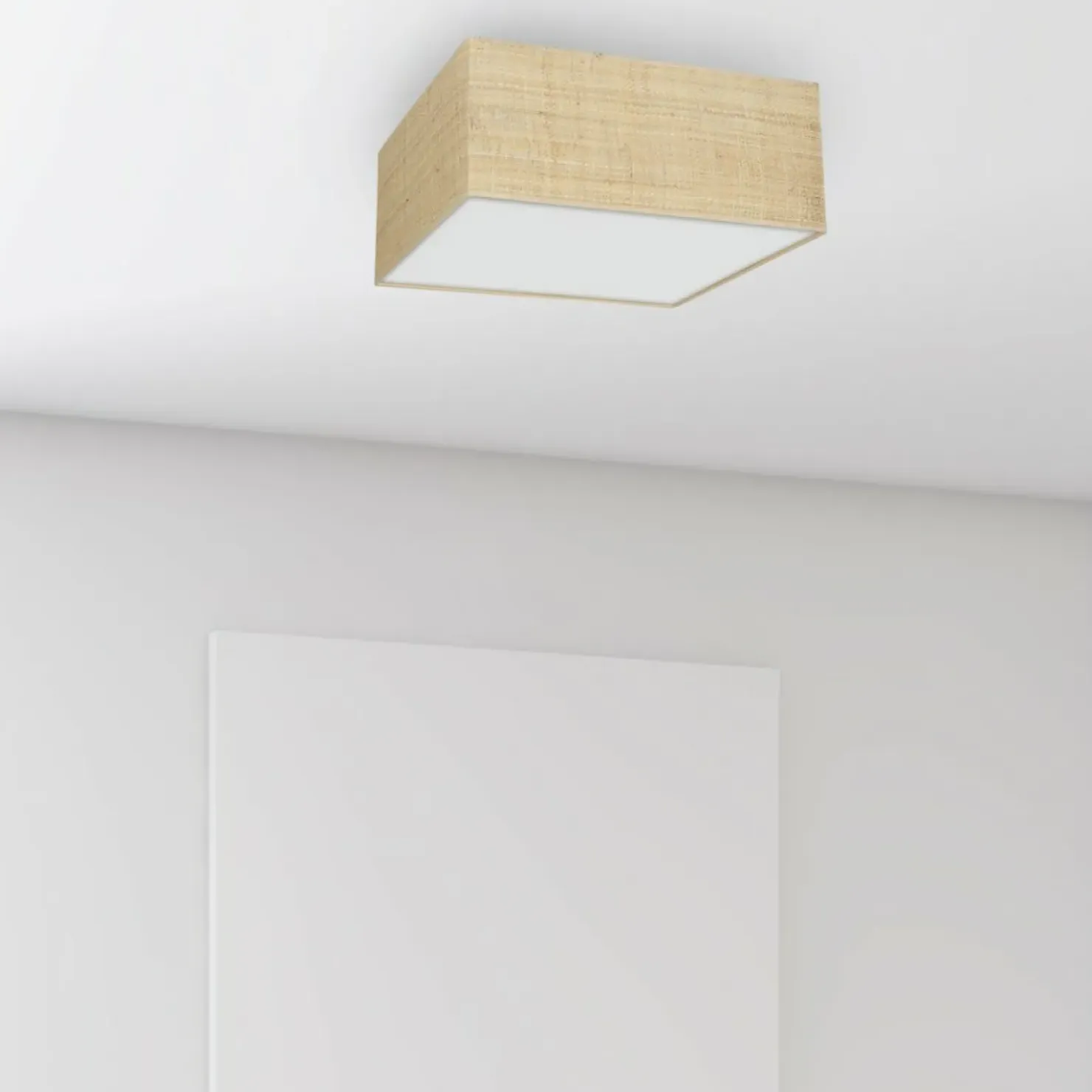 Lampa sufitowa, plafon w naturalnych kolorach MLP7485 z serii MARSHALL | Kaja Oś*Sklep Kaja Flash Sale
