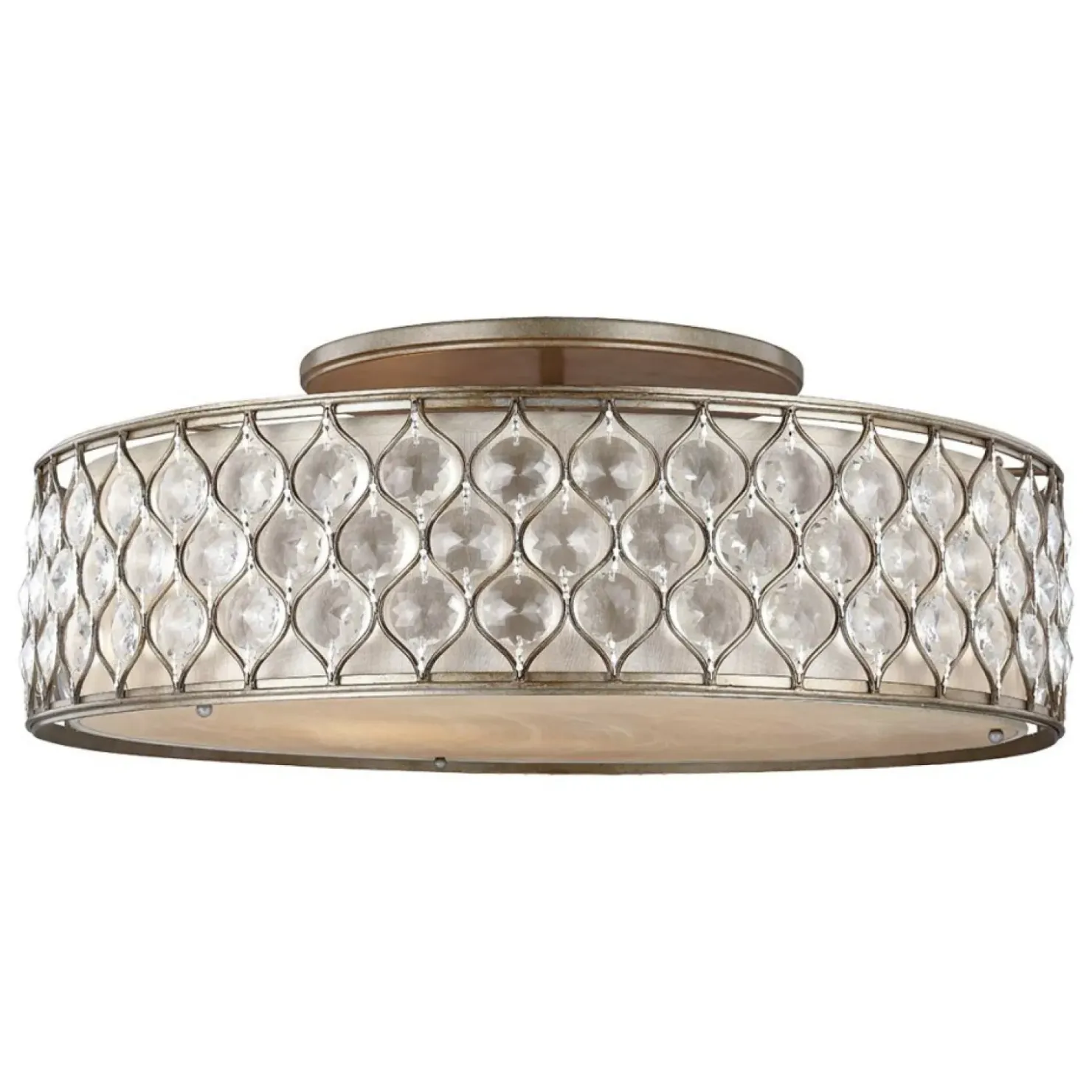 Lampa sufitowa, plafon z kryształkami FE-LUCIA-6SF-L z serii LUCIA*Sklep Kaja Fashion