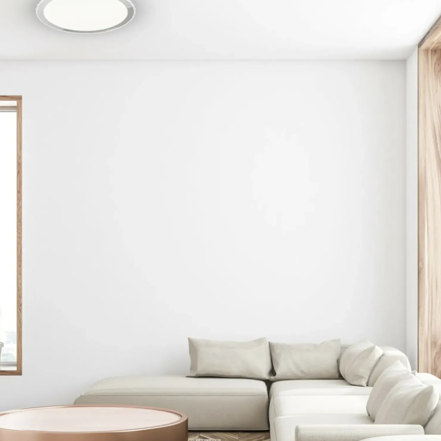 Lampa sufitowa, plafon z wbudowanym ledem ML4222 z serii LAYLA | Kaja Oświetleni*Sklep Kaja Best