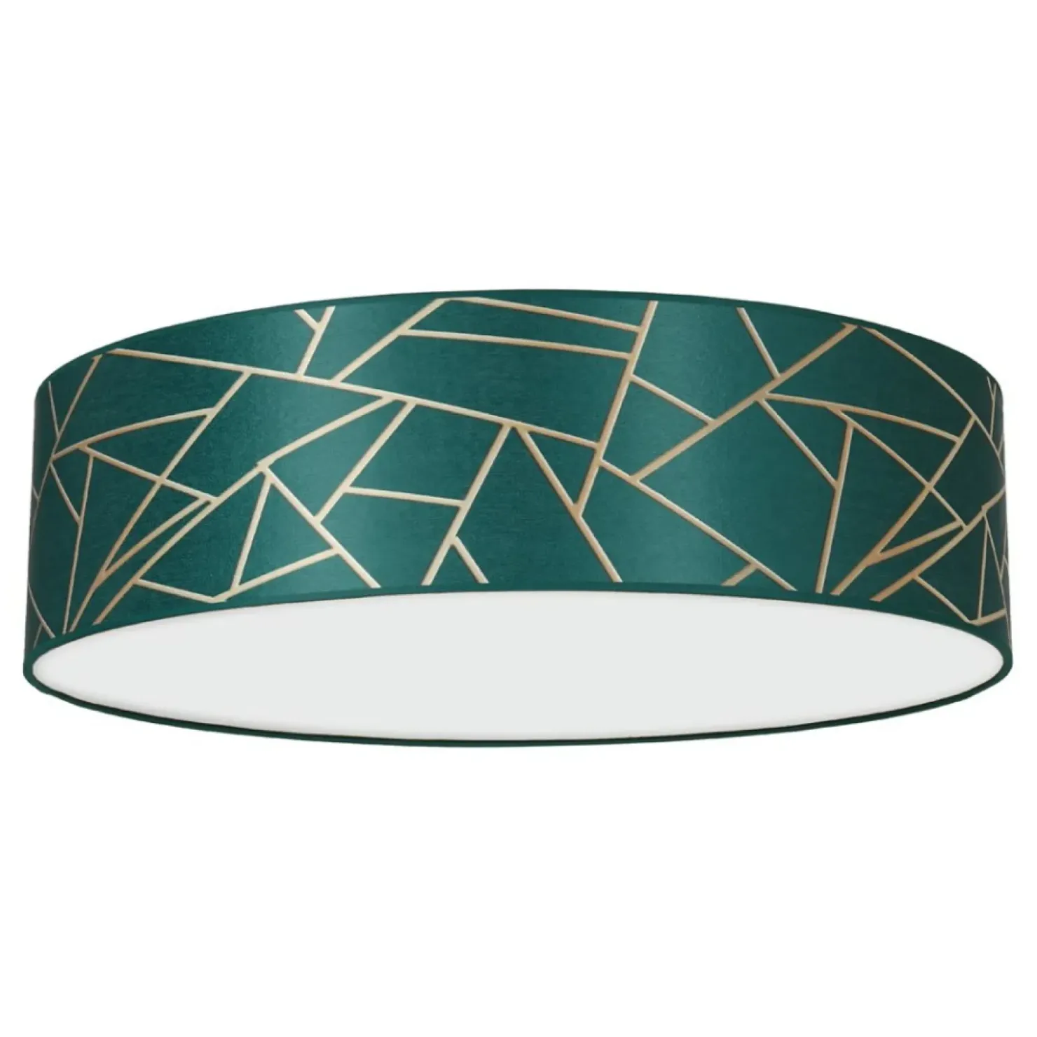 Lampa sufitowa, plafon złoto-zielone MLP7578 z serii ZIGGY | Kaja Oświetlenie*Sklep Kaja Store