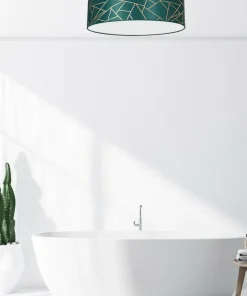 Lampa sufitowa, plafon złoto-zielone MLP7578 z serii ZIGGY | Kaja Oświetlenie*Sklep Kaja Store