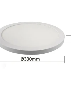 Lampa sufitowa pod- i natynkowy okrąg LP-330/1C 4WH YORK | Kaja*Sklep Kaja Clearance